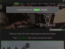 Tablet Screenshot of dutchmotorbikes.com